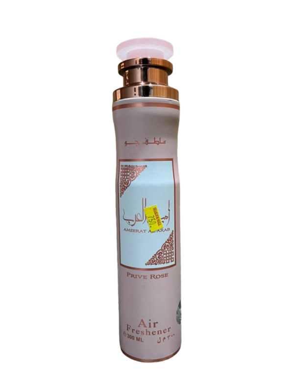Ameerat Al Arab Prive Rose Air Freshener | Long Lasting Luxury Fragrance (300ml)